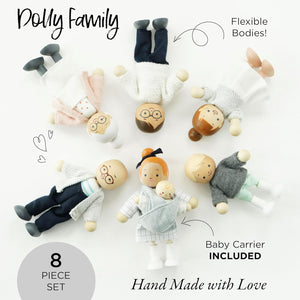 Le Toy Van - Dolls - Dolly Family Set of Seven