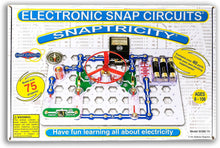 Load image into Gallery viewer, Elenco Snap Circuits Snaptricity Electronics Kit SCBE-75