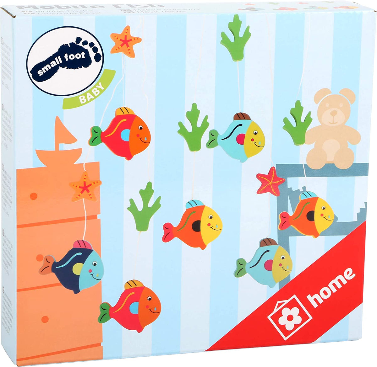 Legler Small Foot Fish Cot Mobile Trusty Toys