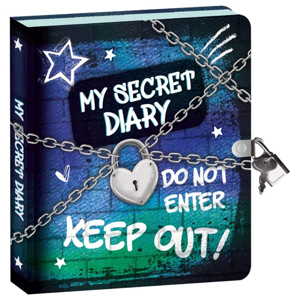 Peaceable Kingdom - Lock & Key Diary for Kids - My Secret Diary