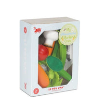 Load image into Gallery viewer, Le Toy Van - Pretend Play Food - Wooden Vegetables 5 A Day Crate