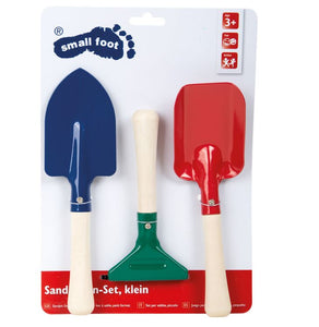 Legler Small Foot - Garden Toys - Sand Pit and Gardening Tools Junior Set