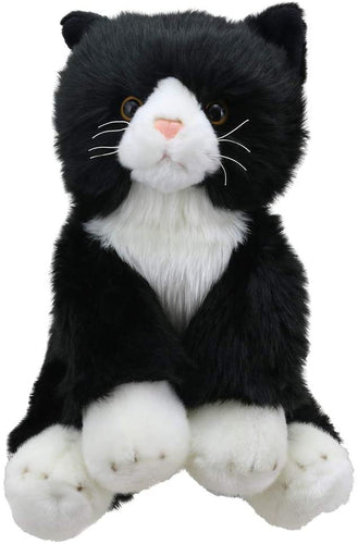 Wilberry Favourites - Black & White Cat Soft Toy