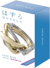 Load image into Gallery viewer, Hanayama - Brain Teasers - Huzzle - Cast Ring Puzzle Game - Difficulty Level 4 of 6