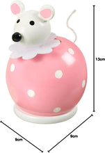 Load image into Gallery viewer, Orange Tree Toys Pink Mouse Money Box - Piggy Bank