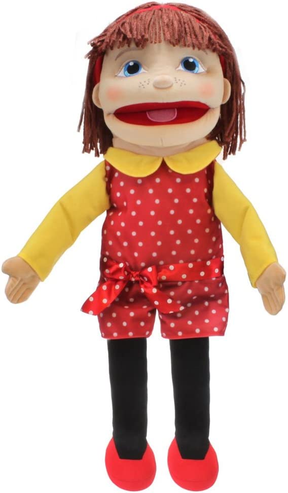 The Puppet Company - Hand Puppets - White Girl - Light Skin Tone