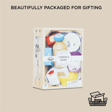 Load image into Gallery viewer, Le Toy Van - Pretend Play Food - Wooden Cheese and Dairy Crate