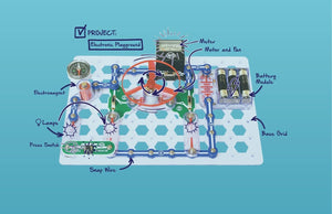 Elenco Snap Circuits Snaptricity Electronics Kit SCBE-75