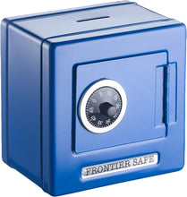 Load image into Gallery viewer, Gamez Galore - Blue Metal Safe - Money Bank for Children - Combination Lock