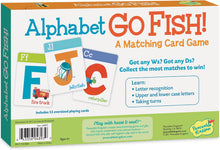 Load image into Gallery viewer, Peaceable Kingdom - Alphabet Go Fish! - Matching Card Game for Kids