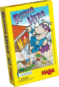 Haba - Cooperative Stacking Game for Children - Rhino Hero