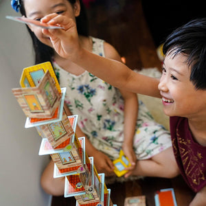Haba - Cooperative Stacking Game for Children - Rhino Hero