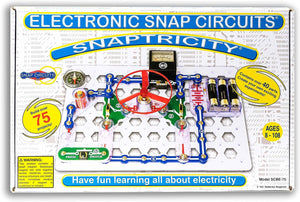 Elenco Snap Circuits Snaptricity Electronics Kit SCBE-75