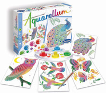 Load image into Gallery viewer, SentoSphere Aquarellum - In The Park - Painting by Numbers Set - Medium