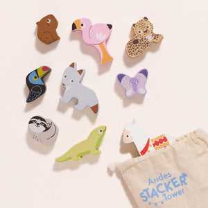 Le Toy Van Andes Stacking Tower & Bag