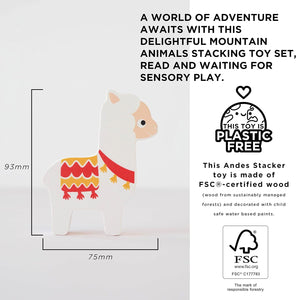 Le Toy Van Andes Stacking Tower & Bag