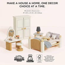 Load image into Gallery viewer, Le Toy Van - Doll&#39;s House Accessories - Daisylane Master Bedroom