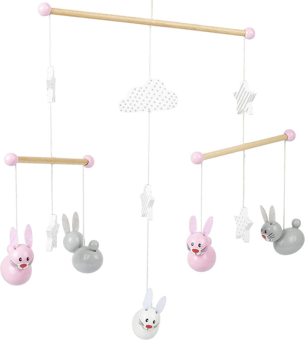 Legler Small Foot Bunny Cot Mobile