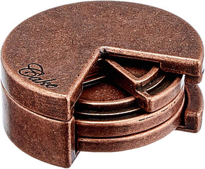 Hanayama - Brain Teasers - Huzzle - Cast Cake Puzzle Game - Difficulty Level 4 of 6