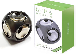 Hanayama - Brain Teasers - Huzzle - Cast Dice Puzzle Game - Difficulty Level 3 of 6