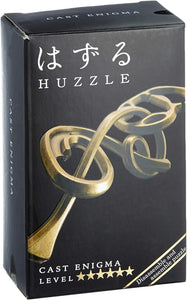 Hanayama - Brain Teasers - Huzzle - Cast Enigma Puzzle Game - Difficulty Level 6 of 6