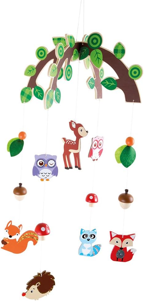 Legler Small Foot Forest Animals Cot Mobile