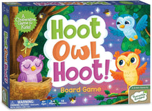 Load image into Gallery viewer, Peaceable Kingdom - Hoot Owl Hoot! - Cooperative Matching Board Game for Kids