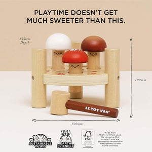 Le Toy Van - Woodland Mushroom Hammer Game