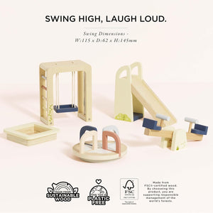 Le Toy Van - Doll's House Accessories - Wooden Outdoor Playset