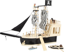 Load image into Gallery viewer, Small Foot - Toy Boats - Pirate Ship