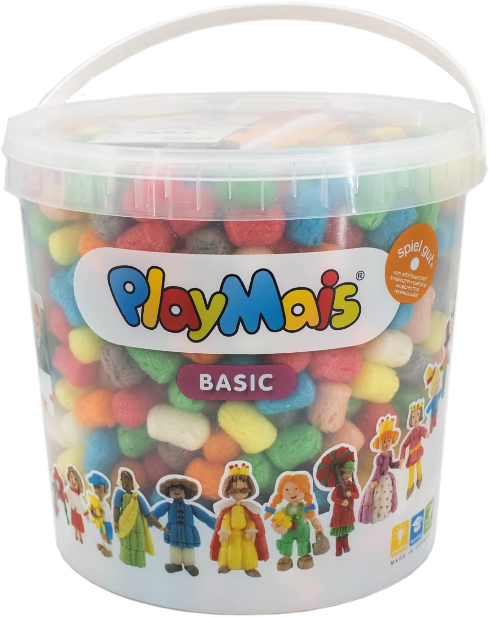 PlayMais - Arts & Crafts Kit - Basic 1000 Mosaic Set