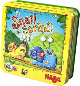 Haba - Board Games for Children - Snail Sprint - Magnetic Pieces
