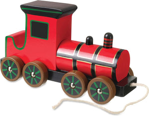 Orange Tree Toys - Pull Along - Wooden Steam Train