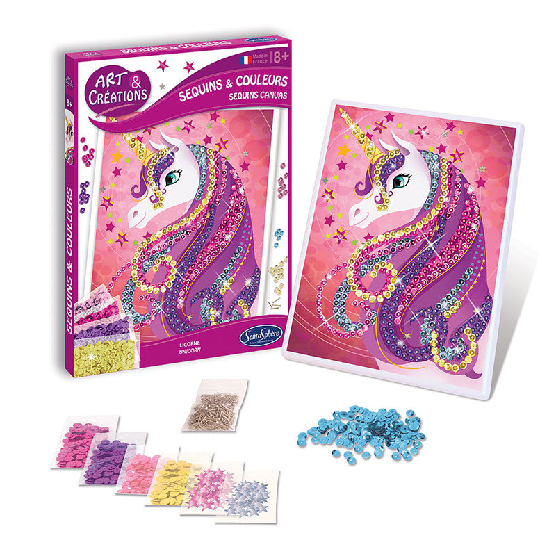 SentoSphere - Sequin Arts & Crafts Kit - Unicorn