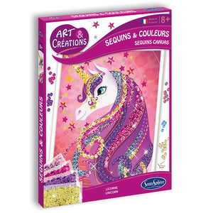 SentoSphere - Sequin Arts & Crafts Kit - Unicorn