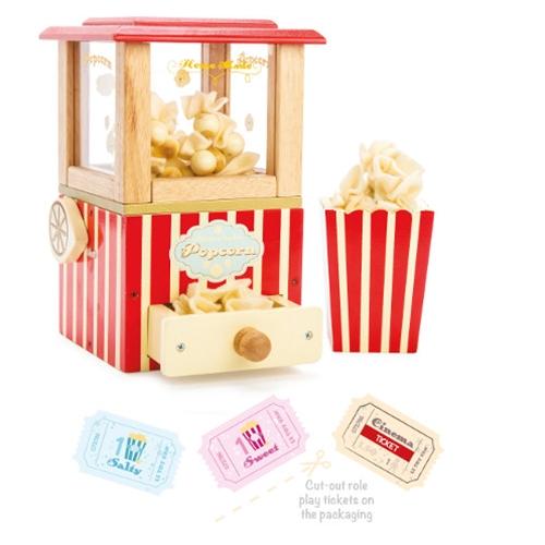Le Toy Van Honeybake Wooden Popcorn Machine