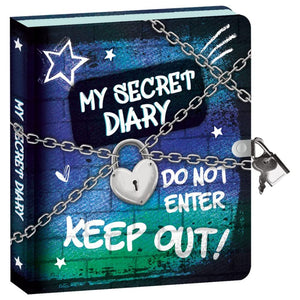 Peaceable Kingdom - Lock & Key Diary for Kids - My Secret Diary