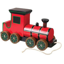 Load image into Gallery viewer, Orange Tree Toys Wooden Pull Along Steam Train