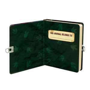 Peaceable Kingdom - Lock & Key Diary for Kids - Glow in the Dark Dinosaurs