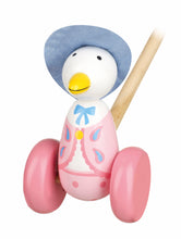 Load image into Gallery viewer, Orange Tree Toys Jemima Puddle-Duck Push Along