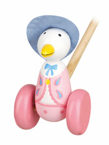 Orange Tree Toys Jemima Puddle-Duck Push Along