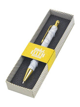 Load image into Gallery viewer, Rachel Ellen Boxed Pen Lustre Grey Floral