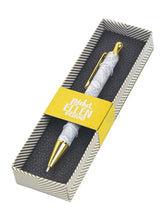 Load image into Gallery viewer, Rachel Ellen Boxed Pen Lustre Grey Floral