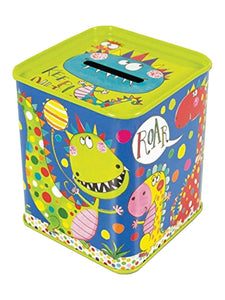 Rachel Ellen Designs Dinosaurs Money Tin