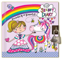 Load image into Gallery viewer, Rachel Ellen Secret Diary Princess and Unicorn