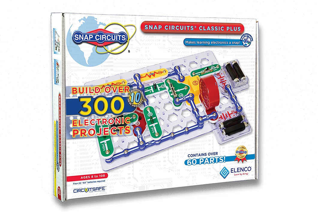 Elenco Snap Circuits Classic Plus Electronics Kit SC-310 (upgraded SC-300)