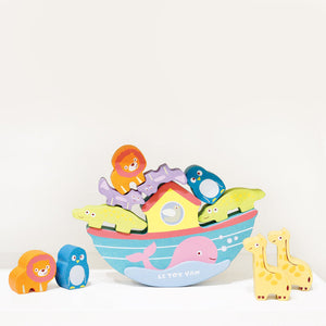 Le Toy Van Noah's Balancing Ark - Stacking Toddler Toy