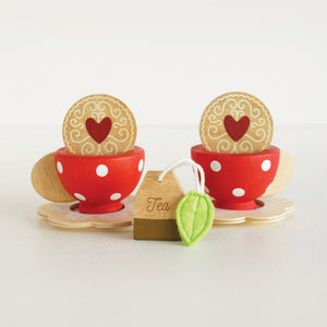 Le Toy Van - Pretend Play - Honeybake Wooden Tea Set