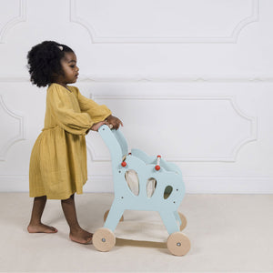 Le Toy Van - Pretend Play - Wooden Shopping Trolley