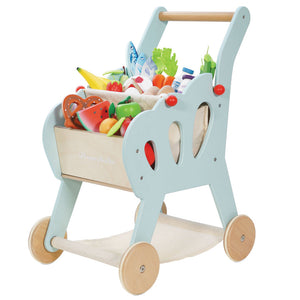 Le Toy Van - Pretend Play - Wooden Shopping Trolley